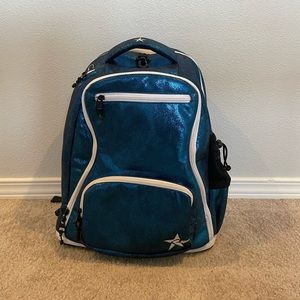 REBEL ATHLETIC ROYAL BLUE DREAM BAG CHEER BACKPACK